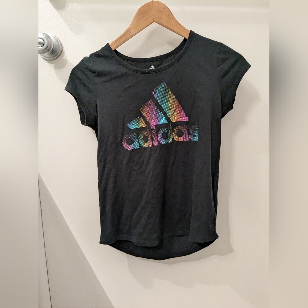 Adidas black t-shirt